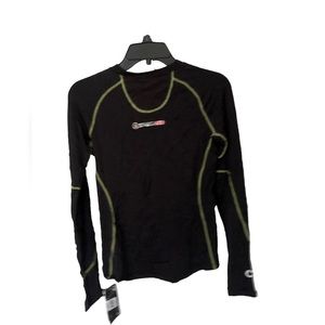 Women 180s Quantum Heat Small Long Sleeve Black Color Top - 2270